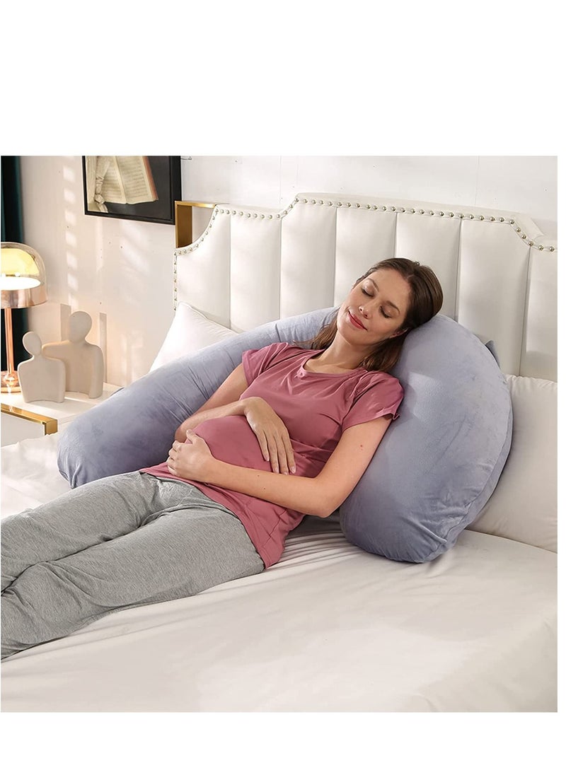 molody Luxury Body Pregnancy Pillow Back Pain Support With Soft Cover  - Image 4