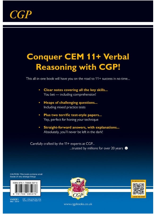 11+ CEM Verbal Reasoning Complete Revision and Practice - Ages 10-11 (with Online Edition)  - Image 2