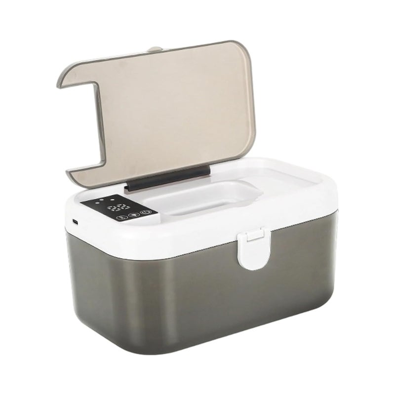 White USB Baby Wipes Warmer Heater For Home And Travel Quick Heating Towels - Image 2