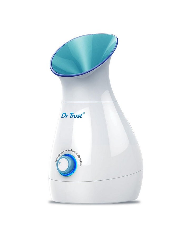 Dr Trust - Usa 3-In-1 Nano Ionic Facial Steamer Vaporizer Room Humidifier And Towel Warmer (White) - Image 1