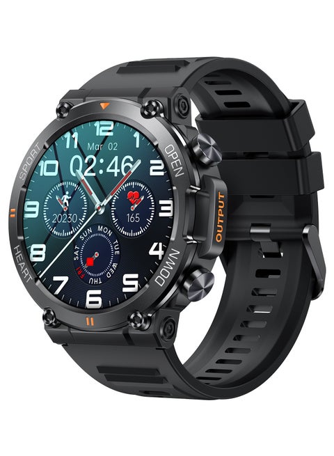 1.39 Inch HD Bluetooth Call Smart Watch Men Sports Fitness Tracker Heart Monitor 400mAh Smartwatch For Android IOS K56 PRO
