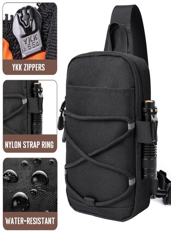 MOZETO Small Sling Bag RFID Blocking Mini Crossbody Bag Water-Resistant Travel Hiking Cross Body Pouch - Image 3