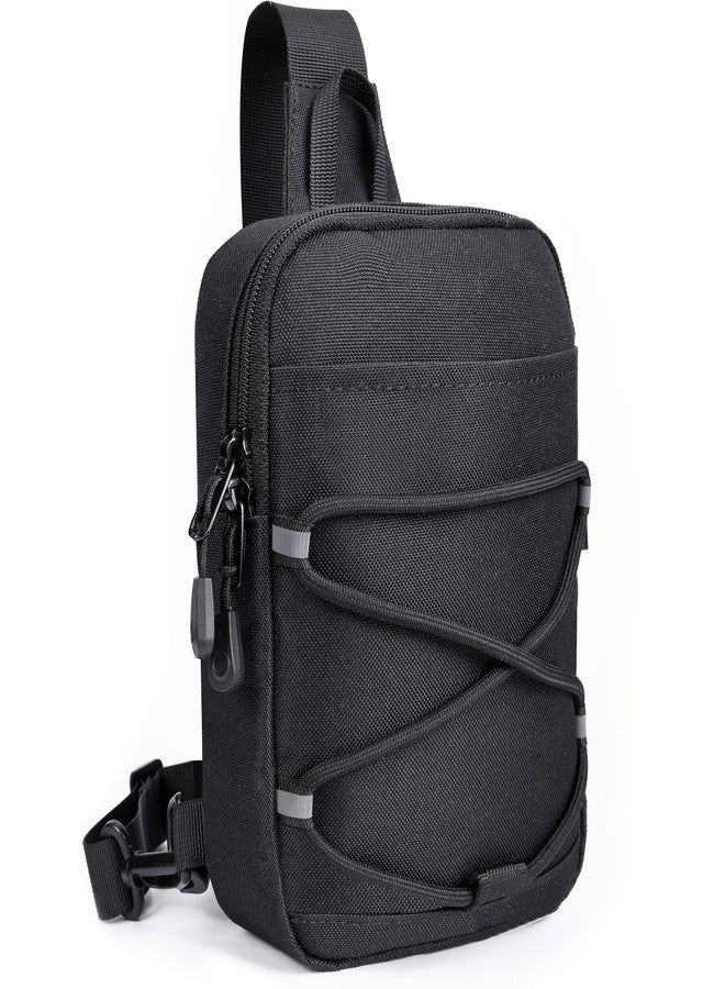MOZETO Small Sling Bag RFID Blocking Mini Crossbody Bag Water-Resistant Travel Hiking Cross Body Pouch - Image 1
