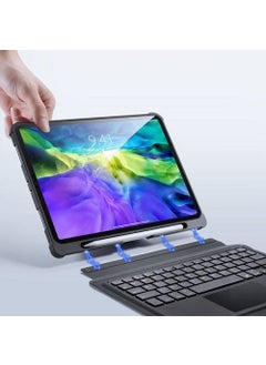 Polhammobile Polham iPad Pro 11INCH 2020-2018 Wireless Bluetooth Keyboard Case Wireless Bluetooth Keyboard Touchpad  - Image 1