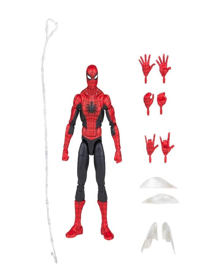 Spider-Man Spider-Man Marvel Legends Series 60th Anniversary Amazing Fantasy 6-inch Classic Comics Action Figures for 4+ Years, 9 Accessories  - Image 4