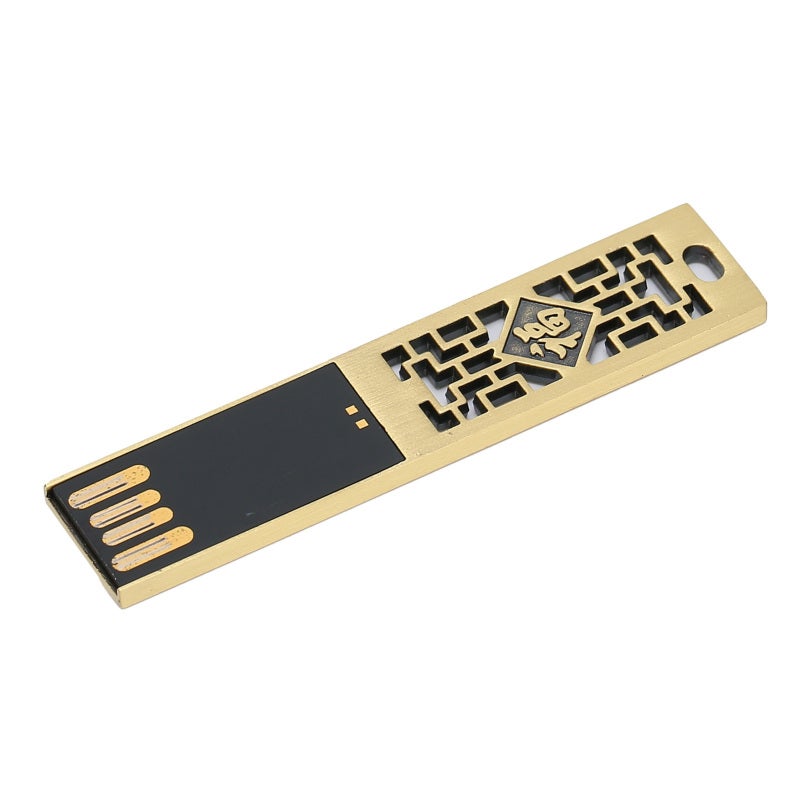 ذاكرة فلاش USB عصا معدنية محمولة - جهاز تخزين ونقل بيانات مقاوم للماء لمستلزمات المكتب - Image 2