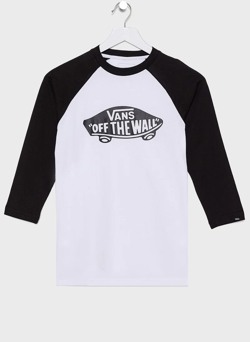 VANS Youth Raglan T-Shirt