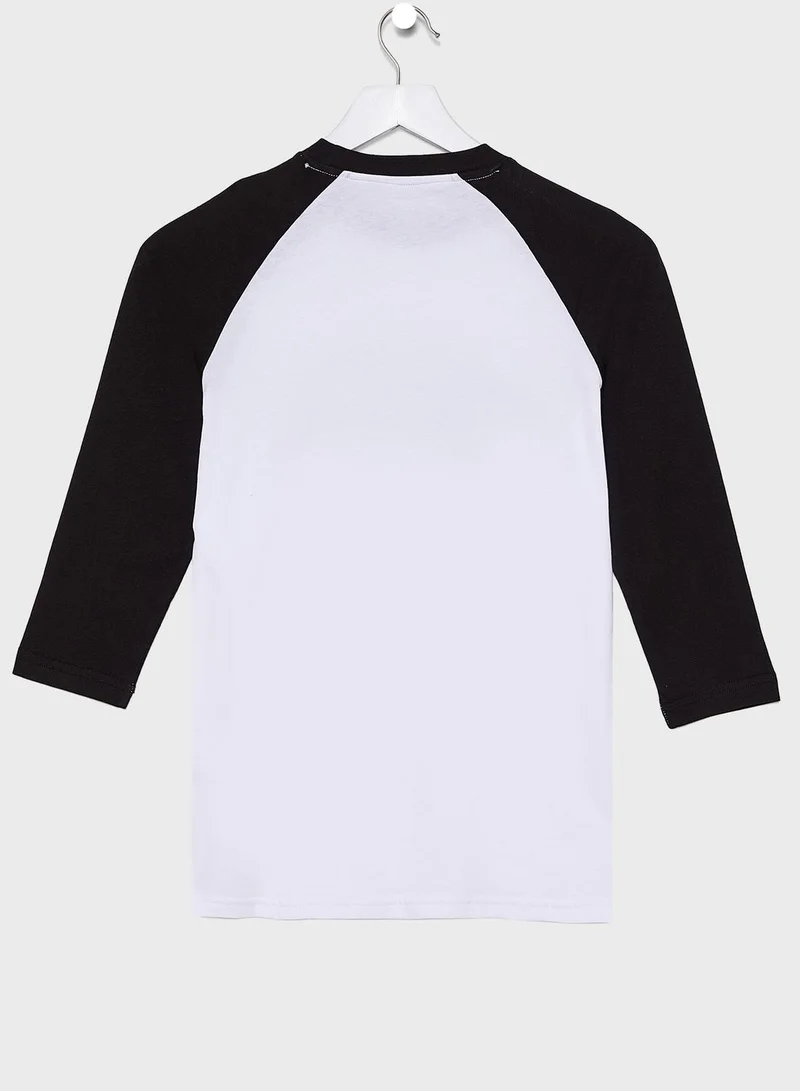 VANS Youth Raglan T-Shirt