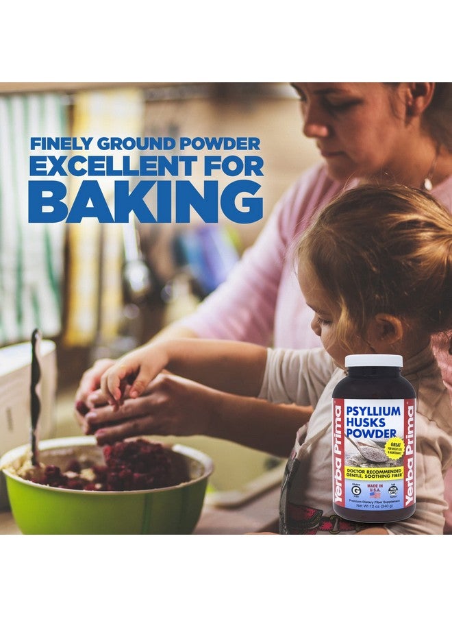 Yerba Prima Psyllium Husk Powder 12 oz (Pack of 2) - Natural Fiber Supplement - Image 5