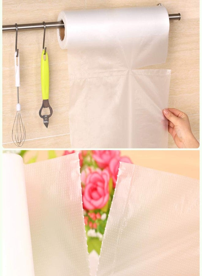 RBHK 14" X 20" Clear Plastic Produce Bags on a Roll - 350 Bags per Roll, Ideal for Food Storage, Pets, Diapers - Image 5