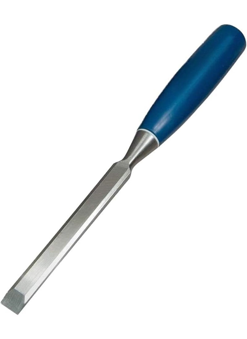 Generic Qusai Trading Est - Wood Chisel, Bevel Edge Blue Handle, Hand-Forged Razor-Sharp Blade, Impact-Resistant Handle, Made in England, Sizes 6mm-32mm, Professional & DIY Woodworking Tool  - Image 1