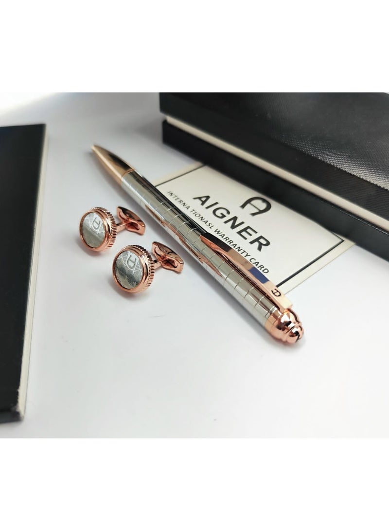 Aigner pen and cufflink  New, new, latest release