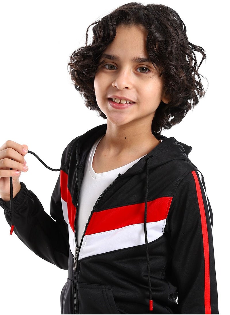 Caesar - Boys Training Suit With Pockets And Lined Design. - Image 1