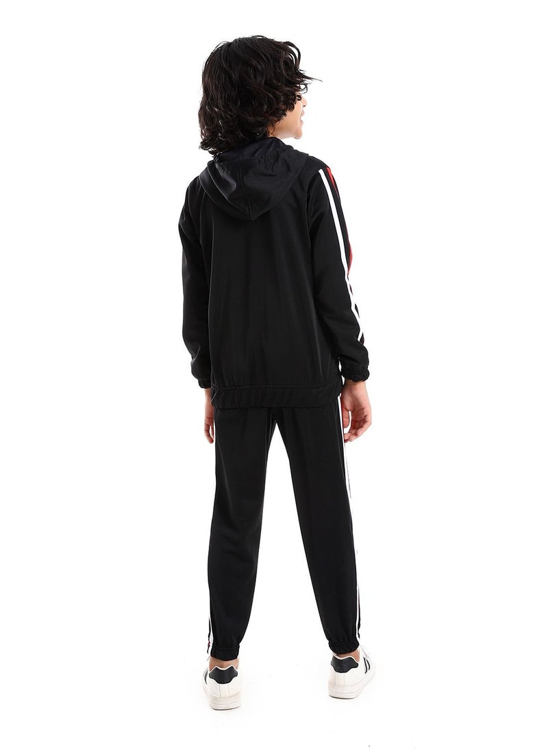 Caesar - Boys Training Suit With Pockets And Lined Design. - Image 1