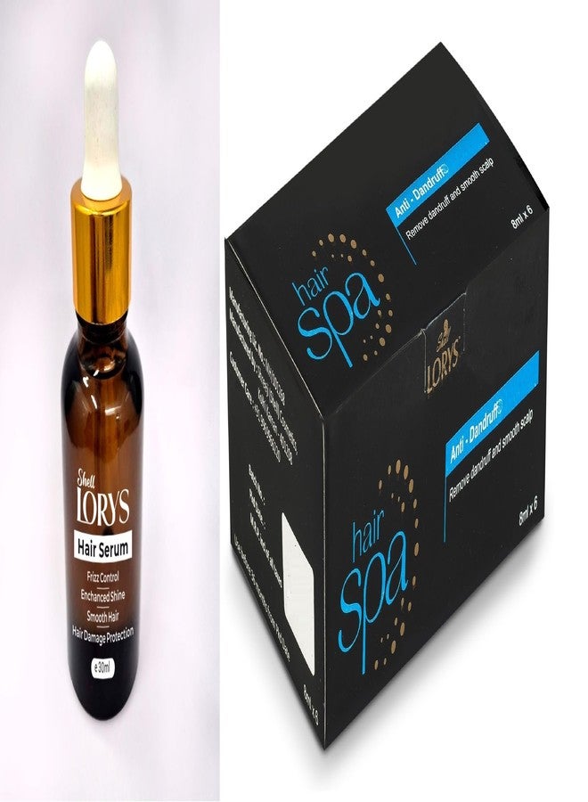 LORYS Hair Serum+Hair Spa Purifying Concentrate Combo | Lavender & Rosemary | Frizz Free | Shine Enhancement | Smooth & Hair protection | For All Hair Types | For Men & Women | (30 ml +48ml) - Image 2