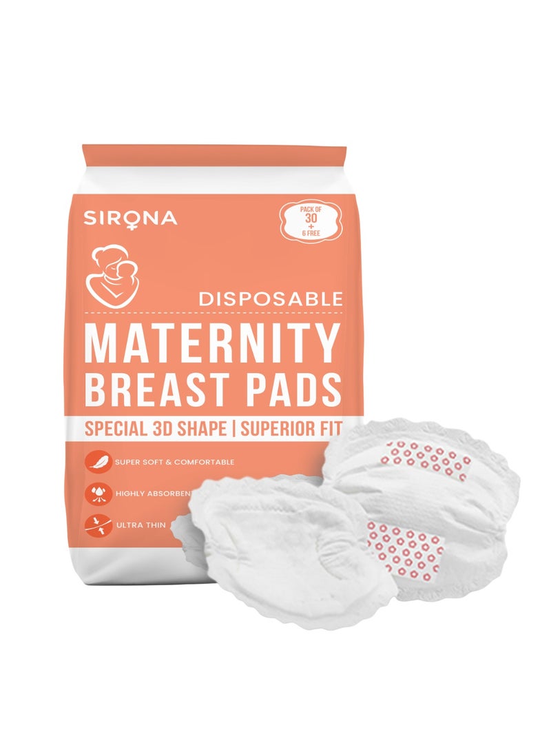 Sirona Maternity Breast Pads 36 Pcs - Image 1