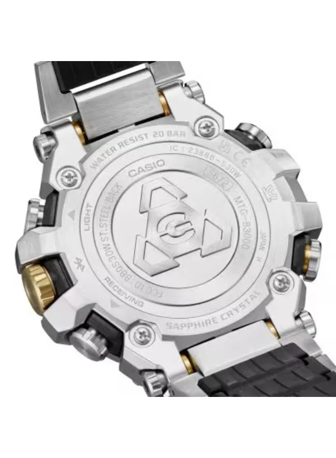 G-SHOCK Men's Stainless Steel Analog Watch MTG-B3000D-1A9DR - 50.9 mm