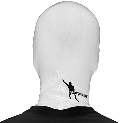 Morphsuits White Morph Mask, White Full Face Mask, Faceless Mask, Halloween Costumes for Men - Image 2