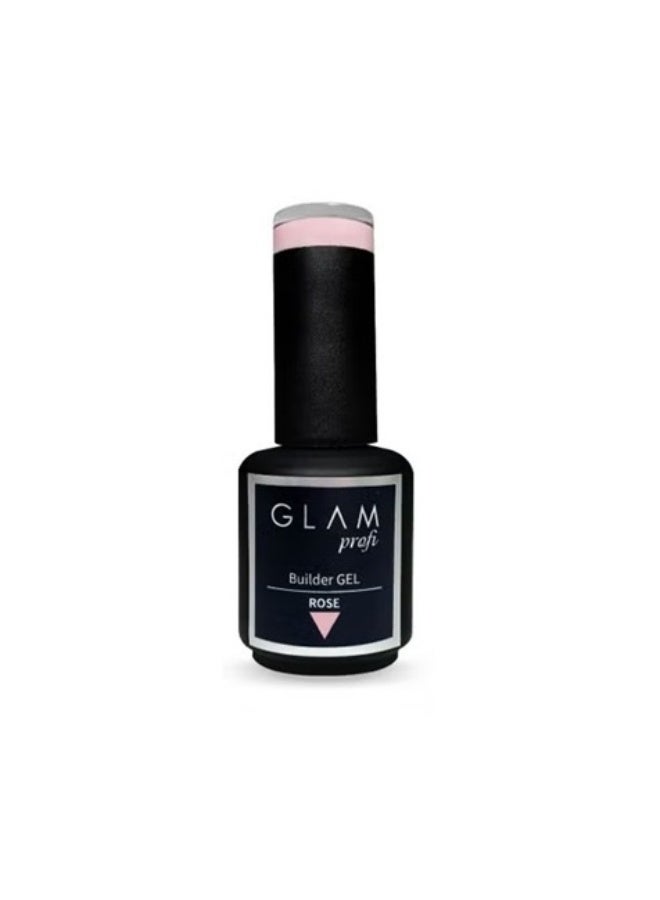 GLAM Builder Base in Rose 15 ml - Image 1