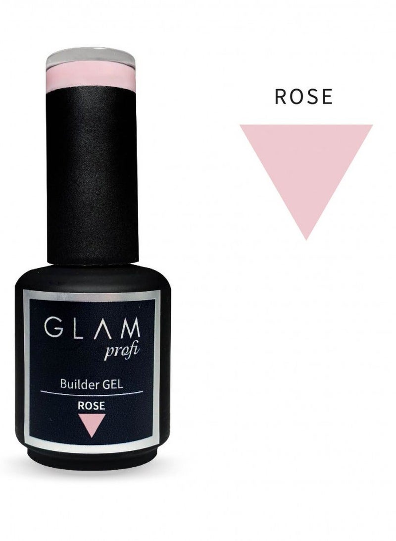 GLAM Builder Base in Rose 15 ml - Image 2