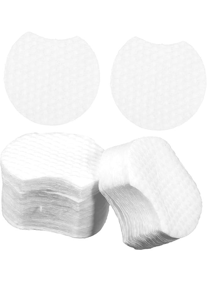 NALACAL Pearl Pattern Makeup Remover Cotton 600 Pcs Eye Makeup Pads Lint Free Makeup Pads Make Up Wipes Skin Friendly Makeup Pads To Disassemble Miss Makeup Remover Wipes Non Woven Fabric - Image 1
