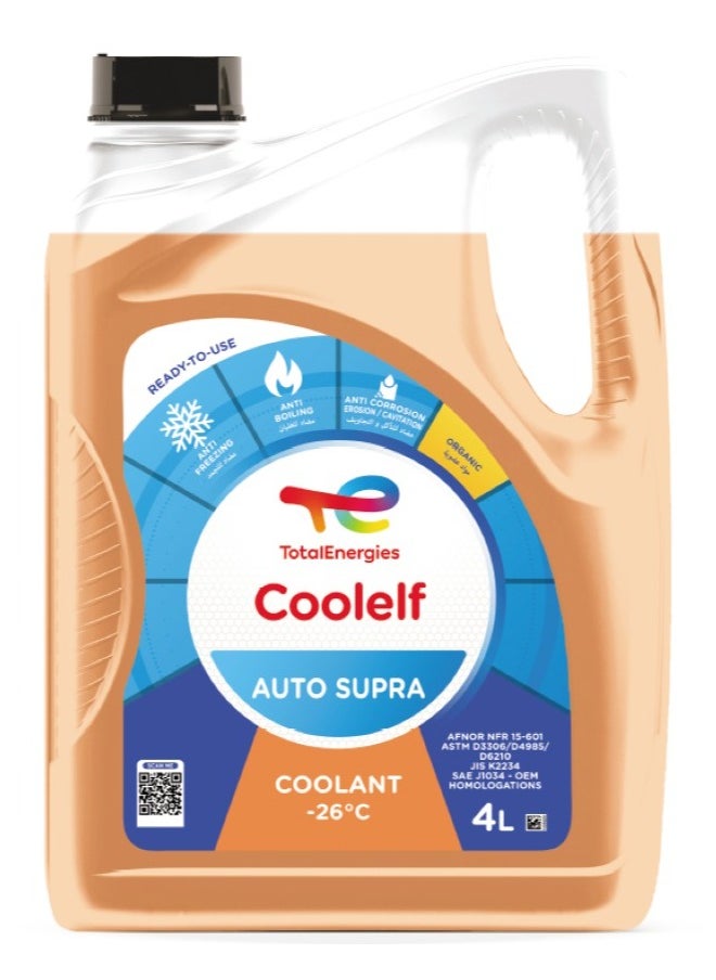 TotalEnergies COOLELF AUTO SUPRA -26°C - 4 Liters 