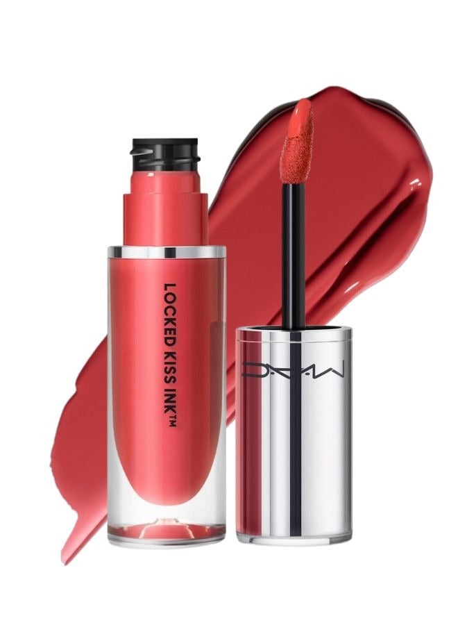MAC Cosmetics M·A·C Locked Kiss Ink 24HR Lipcolour – Shade: Mull It Over– 4ml (Long-Wear Liquid Lipstick) - Image 1