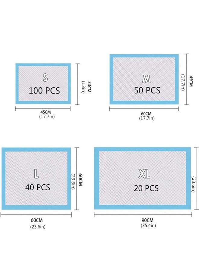 Generic Disposable Underpads 33*45cm Ultra Soft 6-Layer Protection Leak Proof Heavy Incontinence Bed Pads Quick Dry for Babies Kids Adults Elderly Pack of 100 PCS  - Image 2