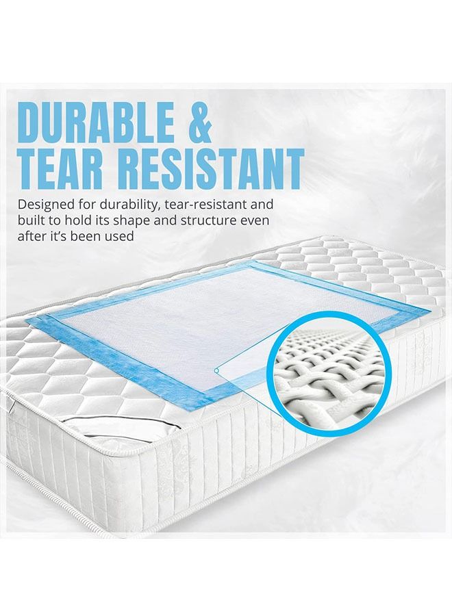 Generic Disposable Underpads 33*45cm Ultra Soft 6-Layer Protection Leak Proof Heavy Incontinence Bed Pads Quick Dry for Babies Kids Adults Elderly Pack of 100 PCS  - Image 4