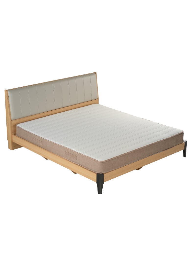 ROYALOAK Royaloak Bloomz Bonnell Spring Queen Size Mattress 8 Inches | Luxury Knitted Fabric | PU Foam with Bonnell Spring Support | Ideal Queen Size Bed Mattress | Designed for Lasting Comfort and Daily Use - Image 2