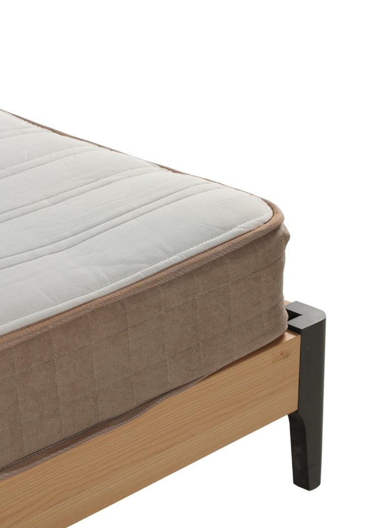 ROYALOAK Royaloak Bloomz Bonnell Spring Queen Size Mattress 8 Inches | Luxury Knitted Fabric | PU Foam with Bonnell Spring Support | Ideal Queen Size Bed Mattress | Designed for Lasting Comfort and Daily Use - Image 5