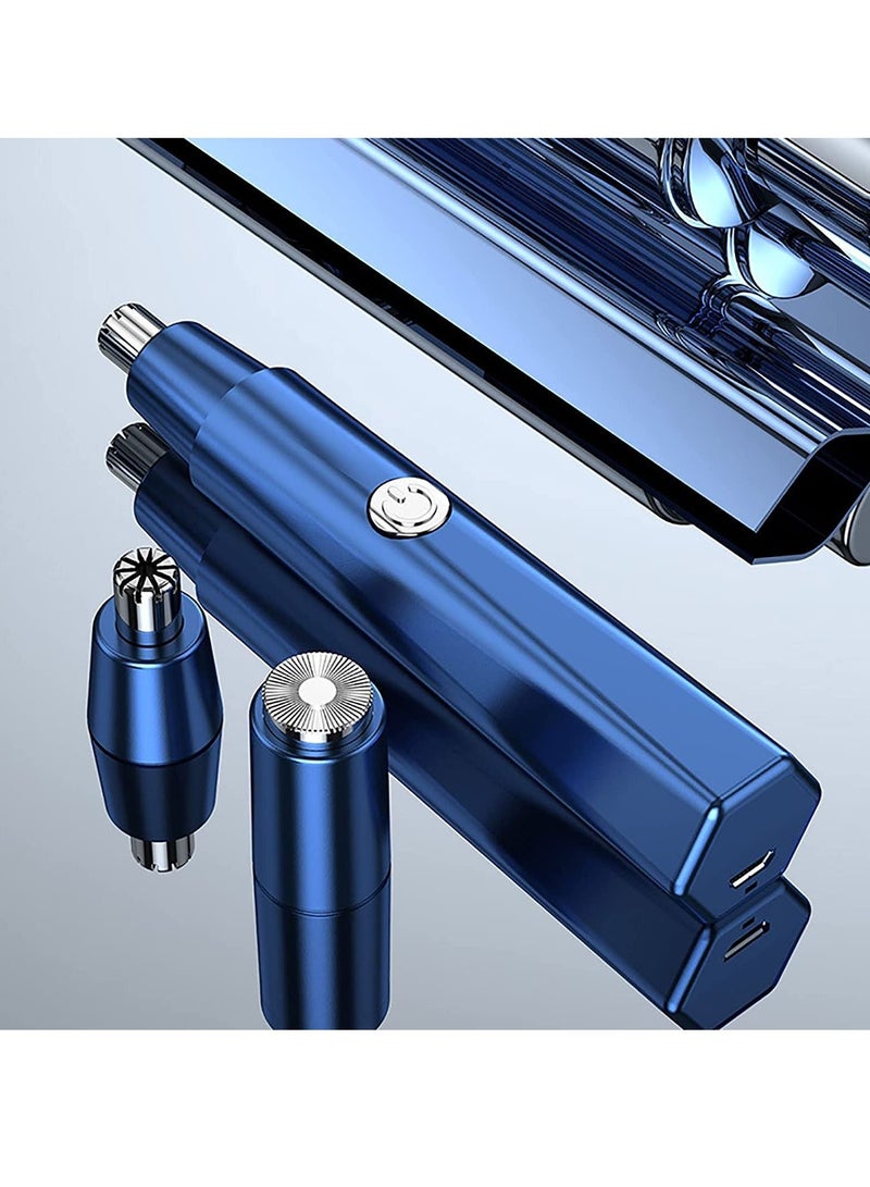 Suntown Electric Ear and Nose Hair Trimmer, Professional Painless Facial Hair Trimmer, USB Rechargeable Automatic Nose Hair Trimmer, Gifts for Men's Daily Hair Trimmer Grooming Kit - Image 1