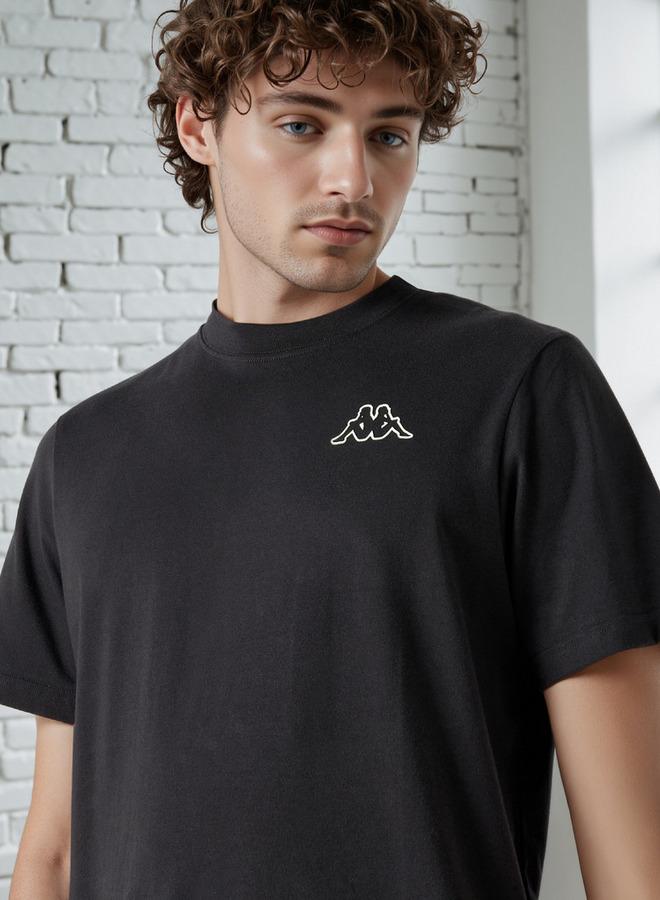 Kappa Relaxed Fit Crew Neck T-shirt with Short Sleeves - Image 4