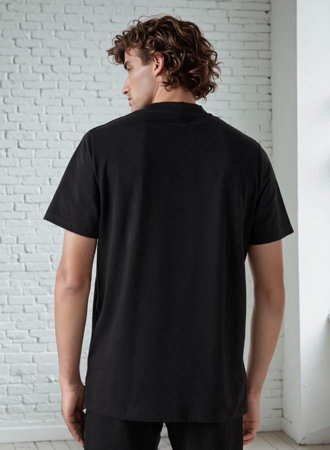 Kappa Relaxed Fit Crew Neck T-shirt with Short Sleeves - Image 3
