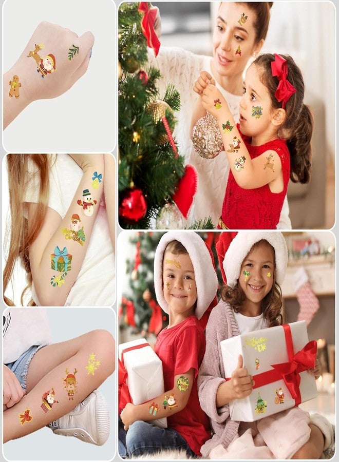 R&S 5 Sheets - Christmas Santa Temporary Tattoos, Waterproof & Non-Toxic, Safe for Kids & Adults, 10.5x6cm - Image 5