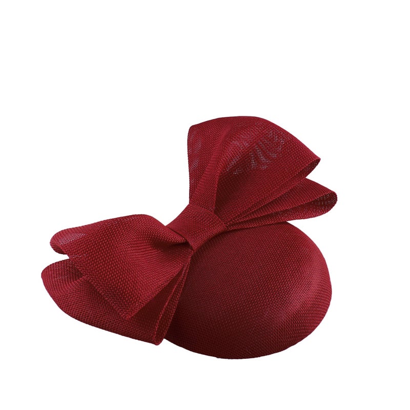 New Imitation Linen Hat Creative Bow Fascinator Bridal Headdress Hat Supply - Image 5