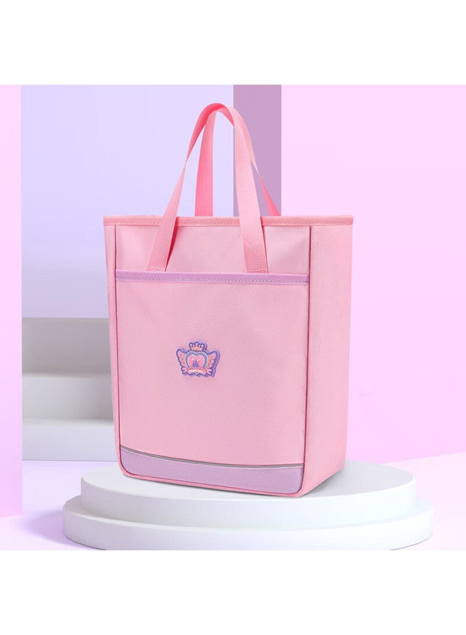 Ninth Castle The Ninth Castle Tutoring Bag Elementary School Student Backpack Boys Girls Lightweight Handbag Art Bag Children's Tutoring Bag - Image 1