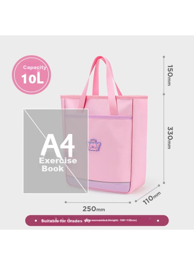 Ninth Castle The Ninth Castle Tutoring Bag Elementary School Student Backpack Boys Girls Lightweight Handbag Art Bag Children's Tutoring Bag - Image 4