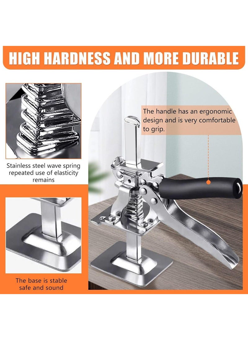 Trendy Nest Trendy Nest Hand Lifting Tool Jack FUNSUEI 1 Packs Labor Saving Arm Jack Stainless Steel Arm Tool Lift MultiFunction Height Adjustment Lifting Device for Board Tiles Doors  - Image 3