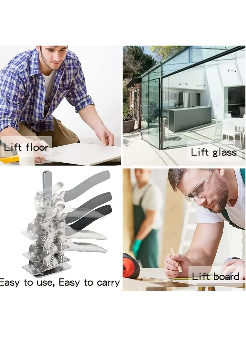 Trendy Nest Trendy Nest Hand Lifting Tool Jack FUNSUEI 1 Packs Labor Saving Arm Jack Stainless Steel Arm Tool Lift MultiFunction Height Adjustment Lifting Device for Board Tiles Doors  - Image 4