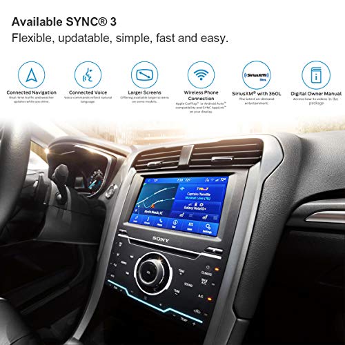 TIKSCIENCE SYNC 2 to SYNC 3 Upgrade Kit 8-Inch Touch Screen Fit for Ford Lincoln Explorer SYNC3.4 MyFord Touch/Support Carplay with GEN IV APIM Module, USB Hub, Navigation - Image 2
