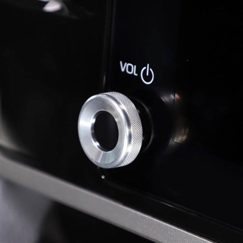QASULER Aluminum Alloy Car Center Control Volume Knob Cover for Toyota - Image 5