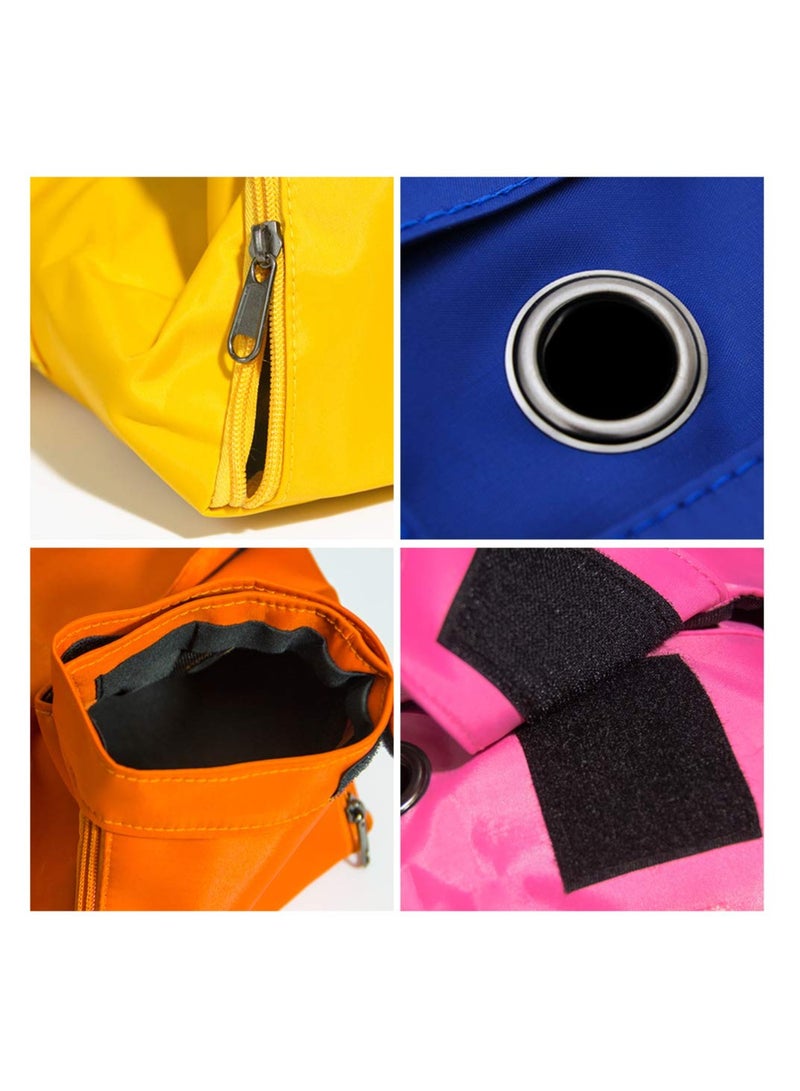 Cat Nail Trimming Restraint Bag Anti Scratch Grooming Bag for Veterinary Use Blue Medium - Image 4