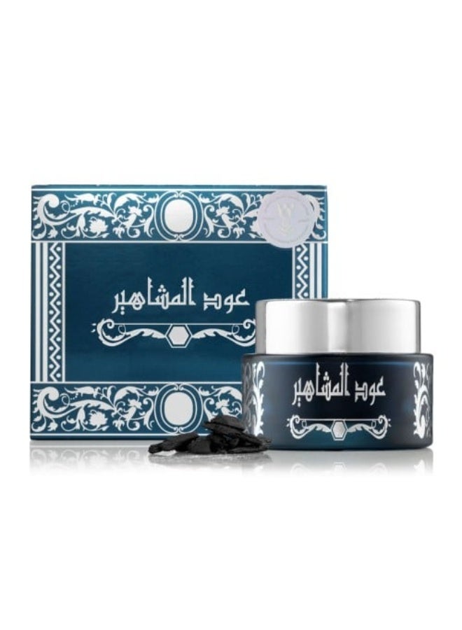 bakhour oud almashahir Original min mibkharat alkhalij _40 gm