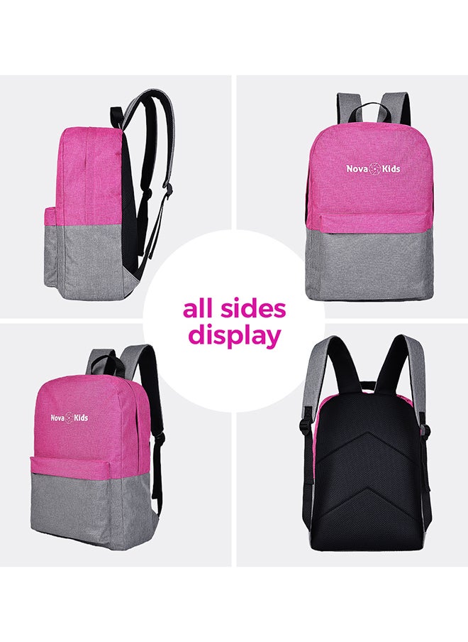 Nova kids School Bag, 17Inch/18L - Lilac  - Image 5