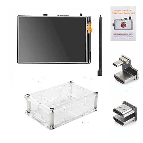 OSOYOO 3.5inch Touch Screen LCD Display HDMI Monitor for RPI with Stylus Pen and Protective Case Support Raspberry Pi 5 4 2GB / 4GB / 8GB 2 3 Model B B+ - Image 1