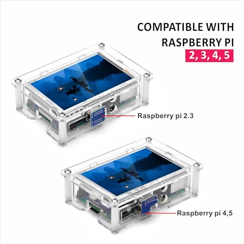 OSOYOO 3.5inch Touch Screen LCD Display HDMI Monitor for RPI with Stylus Pen and Protective Case Support Raspberry Pi 5 4 2GB / 4GB / 8GB 2 3 Model B B+ - Image 4