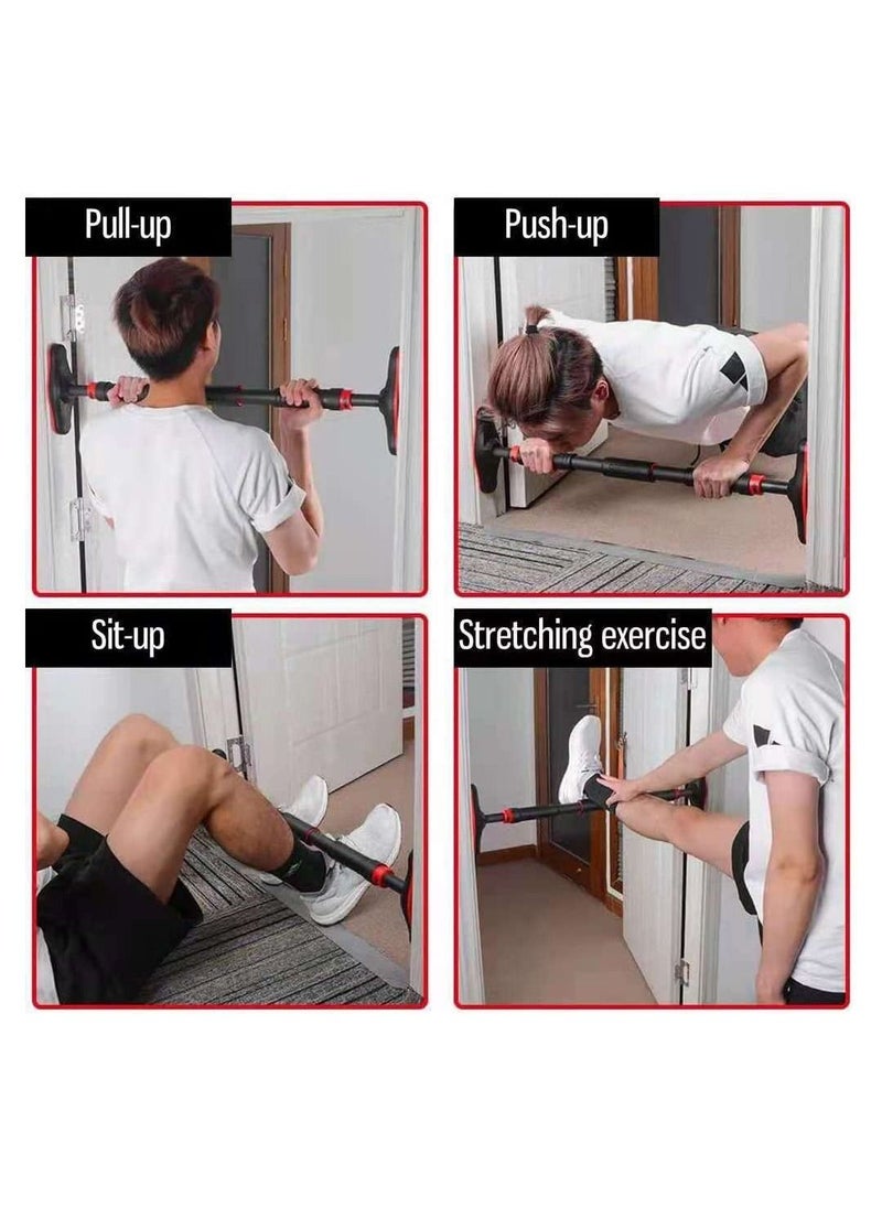 Arabest - Pull Up Bar for Doorway - Pull Up Bar No Screw Installation Doorway, Chin Up Bar with Automatic Locking, Adjustable Width Doorway Pull Up Bar for Home Gym Exercise, Max Support for 771 LBS - Image 1