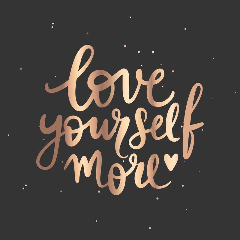 5 Ace Love Yourself More Self-Adhesive Poster for Home; Gym; Office (Paper; Multicolour) - Image 5