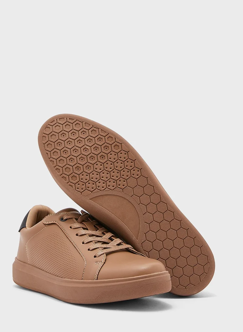 Seventy Five Perforated Casual Lace Up